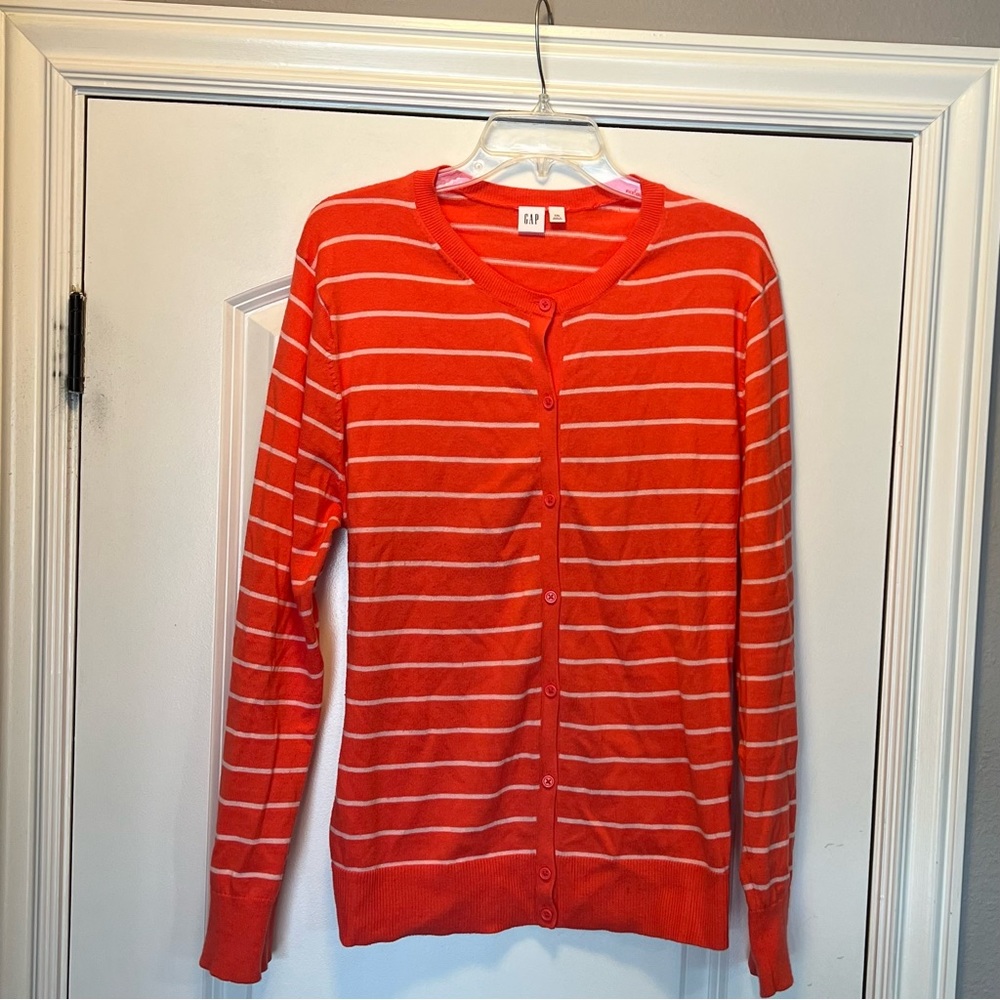GAP Lightweight Cardigan Coral XXL NWOT